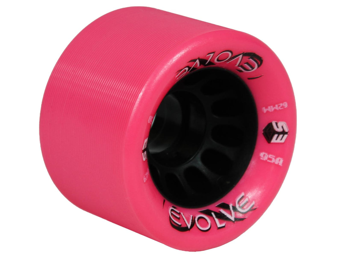 Epic Evolve Pink Quad Speed Skate Wheels — LEGACY SKATES