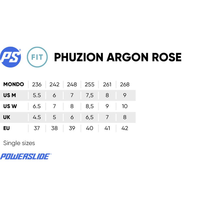 Powerslide Phuzion Argon Rose 100