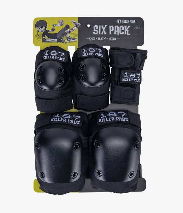 187 Adult Six Pack - Black