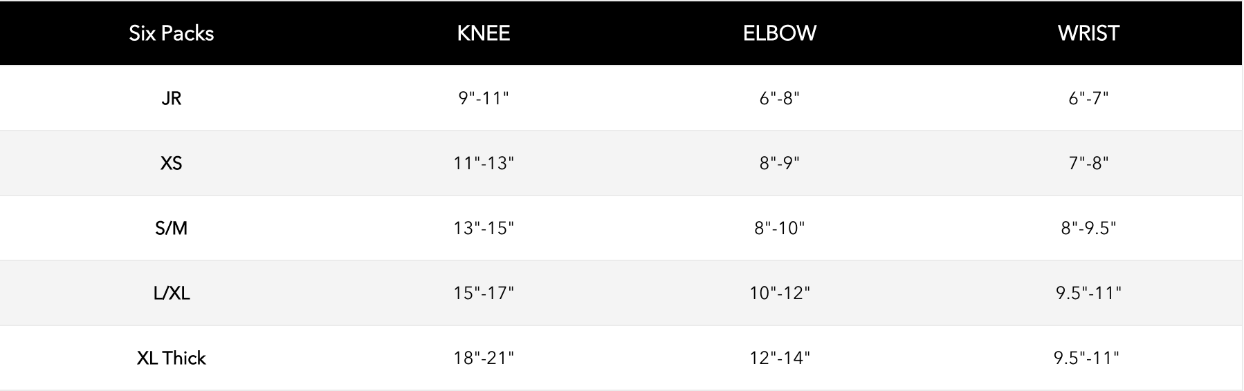 187 Adult Six Pack - Black