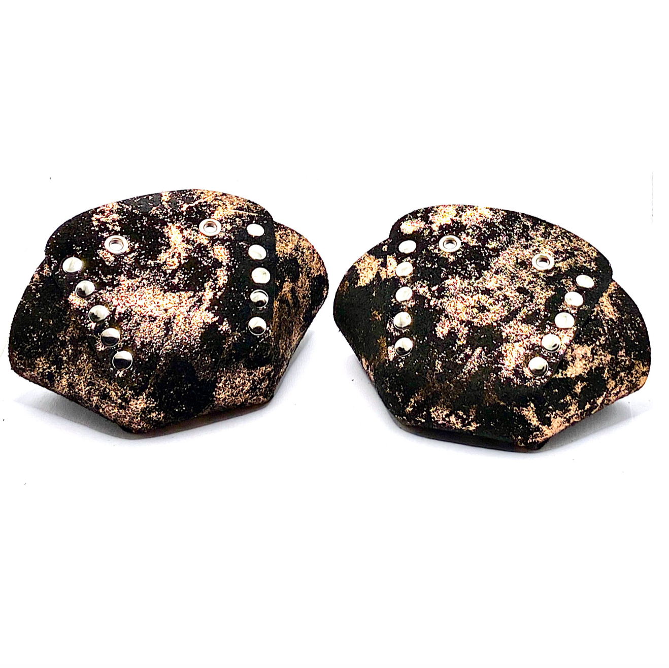 Rollerstuff Glitter/Pattern Suede Roller Skate Toe Caps