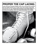 Rollerstuff Suede Roller Skate Toe Caps (No Glitter)