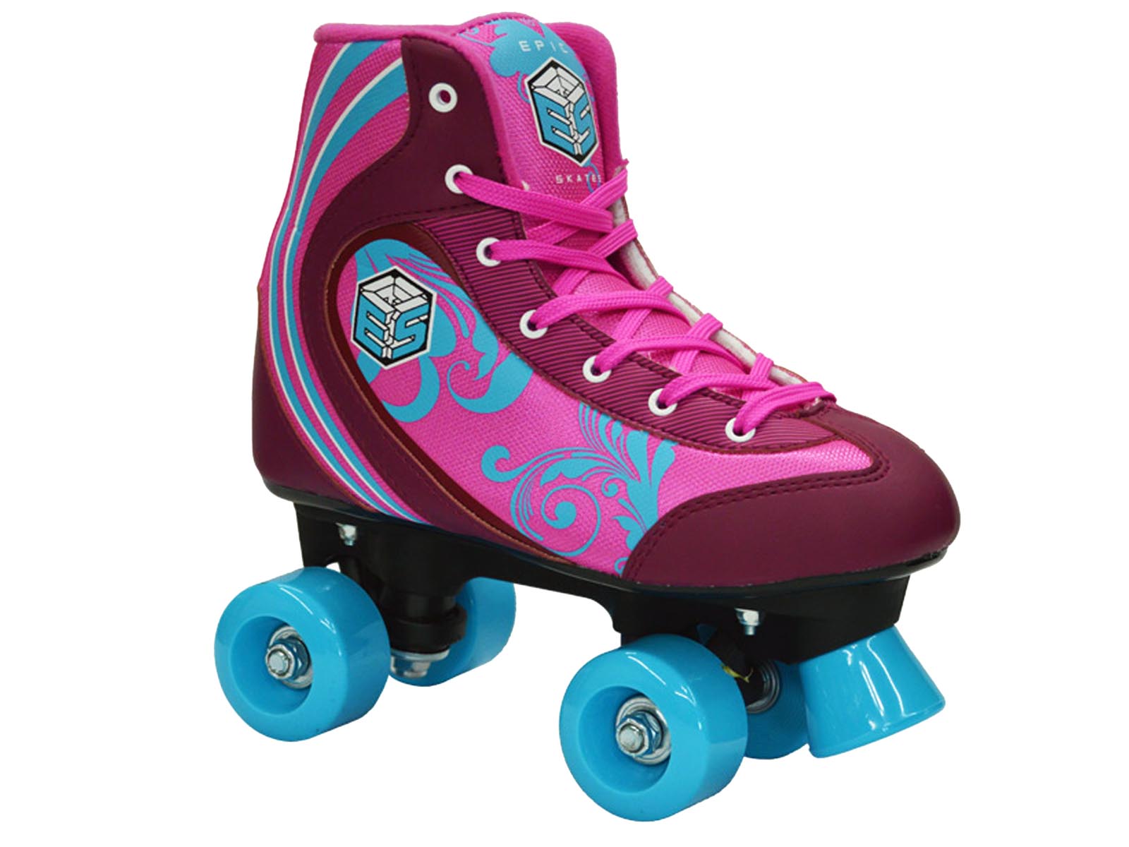 Epic Cotton Candy Roller Skates