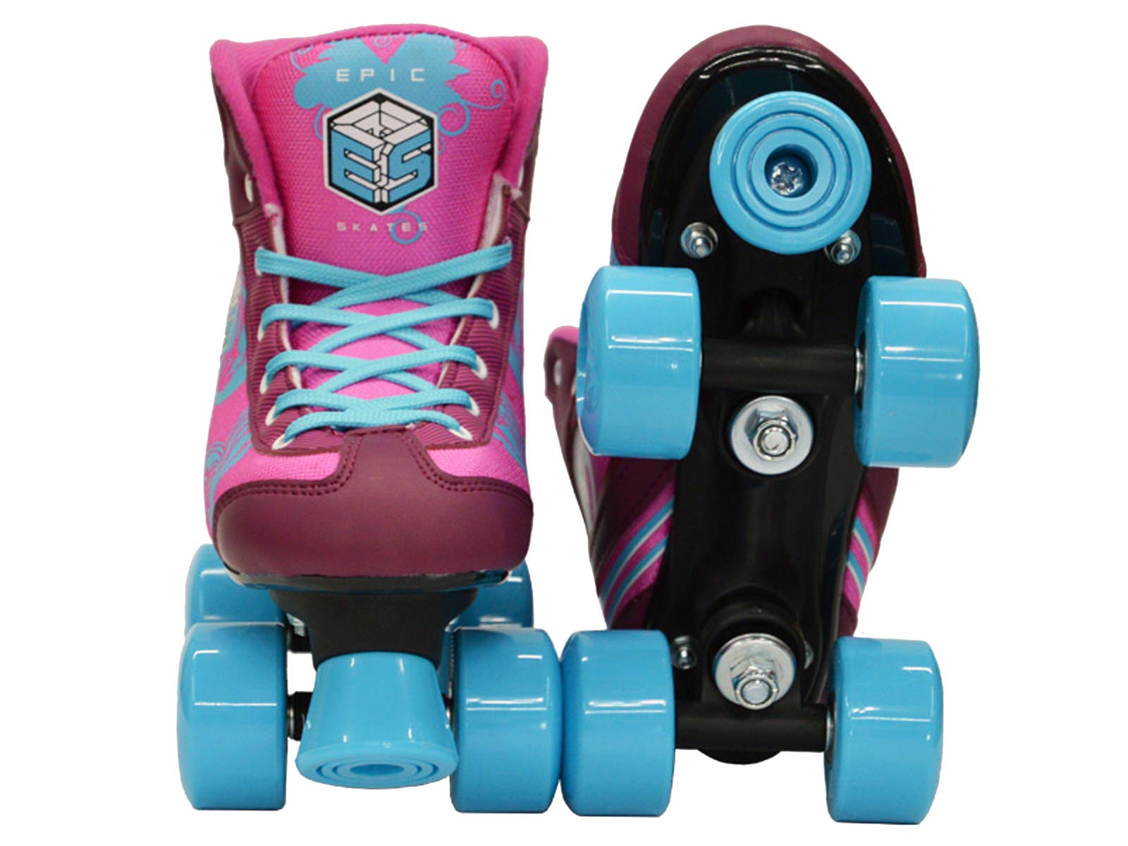 Epic Cotton Candy Roller Skates