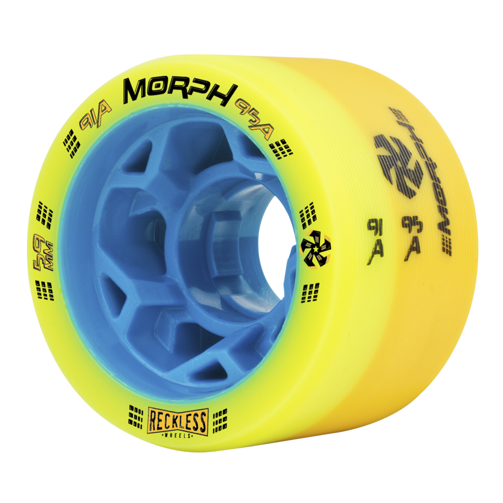 Reckless Morph Dual Durometer Wheels (4-Pack)