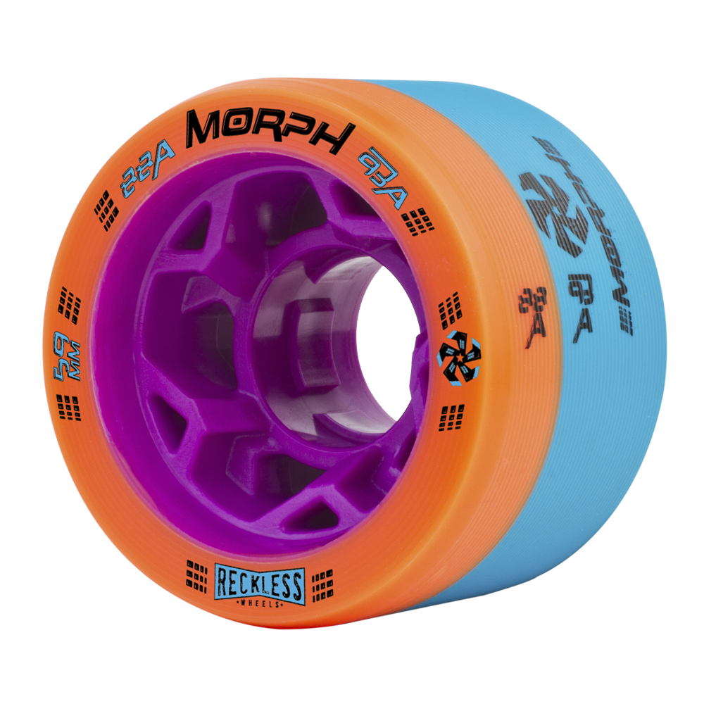 Reckless Morph Dual Durometer Wheels (4-Pack)