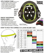 S1 Lifer Helmet - Bright Green Matte