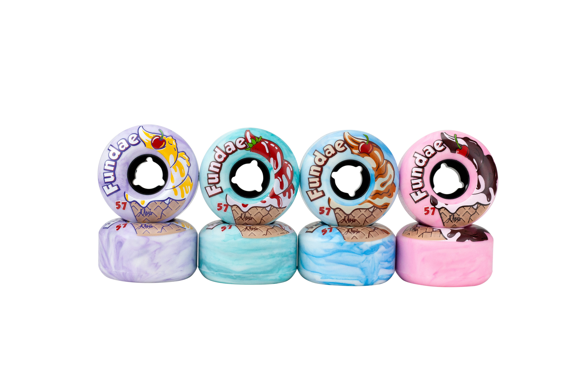 Moxi Fundae Wheels (4-Pack)