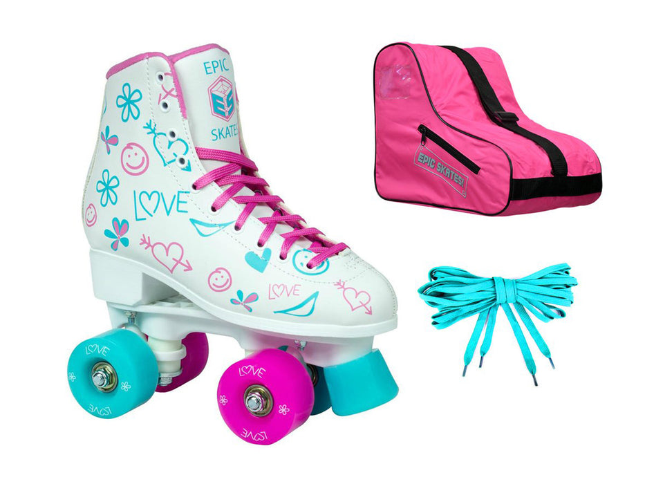 Epic Frost Roller Skates Package